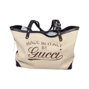 gucci帆布tote